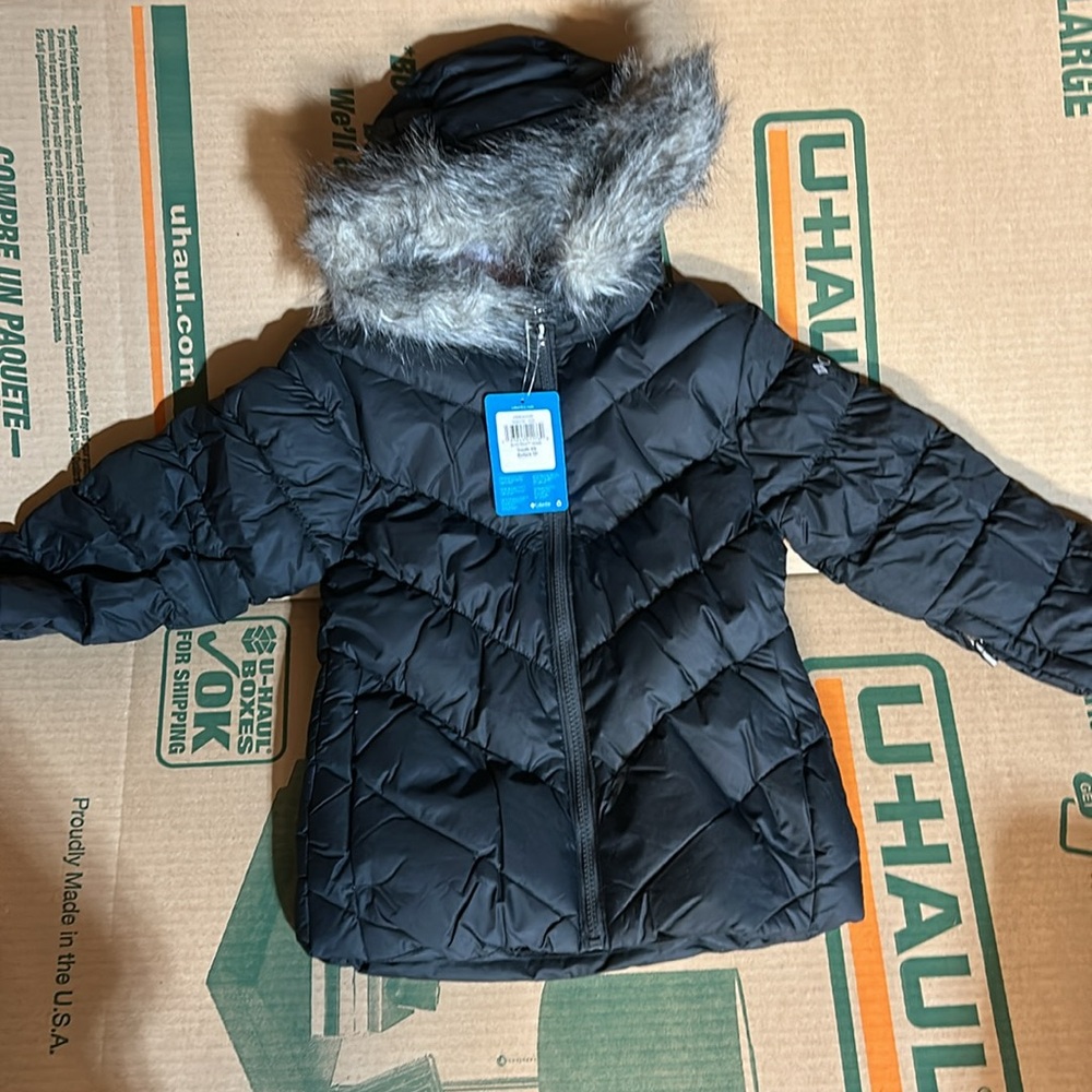 Columbia arctic blast, jacket, youth, extra small, black